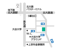 北区社会福祉協議会アクセスマップ