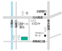 左京区社会福祉協議会アクセスマップ